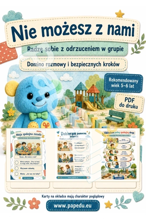 Nie możesz z nami - domino spokojnej reakcji - PDF do druku 5-6 lat 00388-nie-mozesz-z-nami-domino-spokojnej-reakcji-1