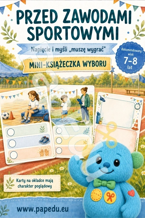 Przed zawodami sportowymi - mini-książeczka o napięciu i myśli „muszę wygrać” - PDF do druku 7-8 lat 00393-przed-zawodami-sportowymi-mini-ksiazeczka-wyboru-1